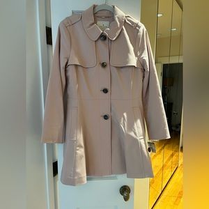 Kate Spade belted trench rain jacket
